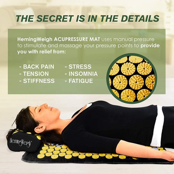 Other | Acupressure Mat And Pillow Neck Back Pain | Poshmark